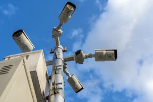 CCTV security camera system installed outside your school / business in Houston Texas.
